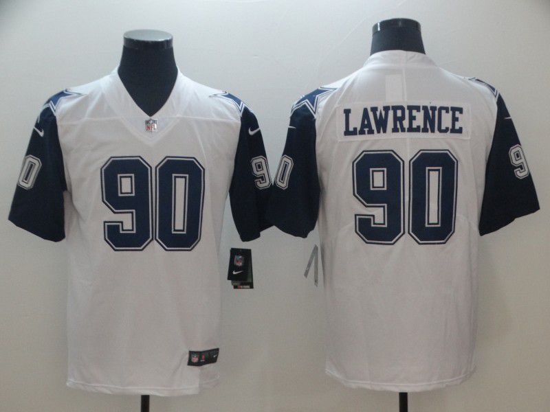 Men Dallas cowboys 90 Lawrence White Thanksgiving Nike Vapor Untouchable Limited Playe NFL Jerseys